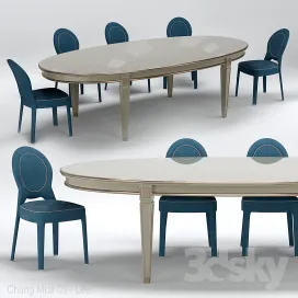 Ritz medaillon chair vendome table